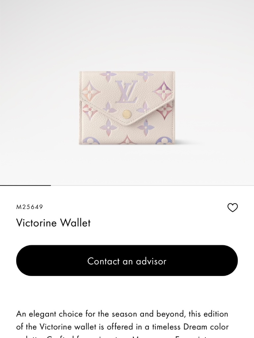 Louis Vuitton Dream Beige Set | Nano Madeleine + Victorine Wallet - Picture 13 of 15